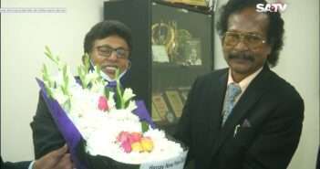 এসএ গ্রুপ অব কোম্পানিজের কর্ণধার সালাহউদ্দিন আহমেদকে অগ্রনী ব্যাংকের পক্ষ থেকে ইংরেজী নববর্ষের শুভেচ্ছা